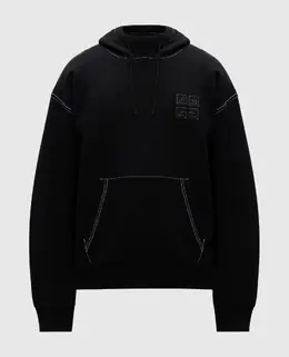 Givenchy: Чорні толстовки  4G