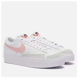 NIKE: Белые кроссовки  Blazer Low