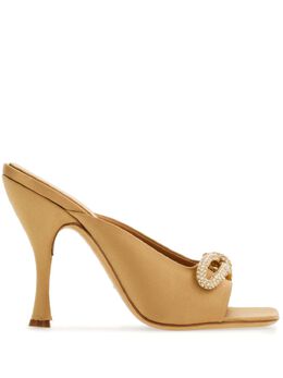 Ferragamo: Коричневые сандалии 