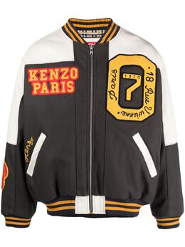 Kenzo: Чёрная куртка  Tiger