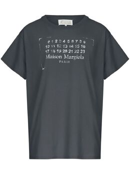 Maison Margiela: Футболка с принтом 