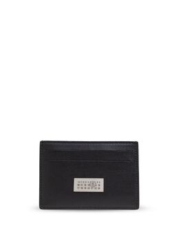 MM6 Maison Margiela: Чёрный картхолдер 