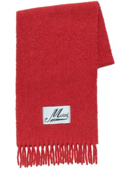 Marni: Красный шарф 