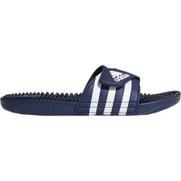 adidas: Синие шлёпанцы 