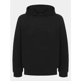 Armani Exchange: Чёрная толстовка 