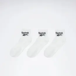 Reebok: Белые носки  Core