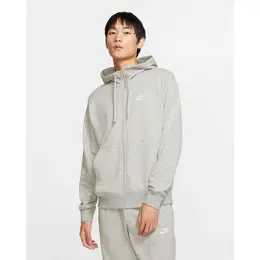 NIKE: Серая толстовка  Club