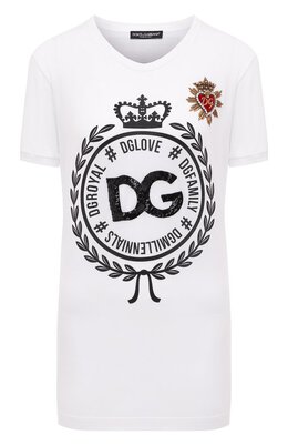 Dolce & Gabbana: Хлопковая футболка 