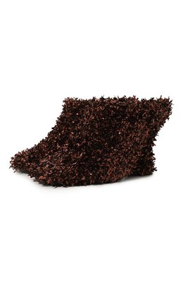 Dries Van Noten: Коричневые сабо 