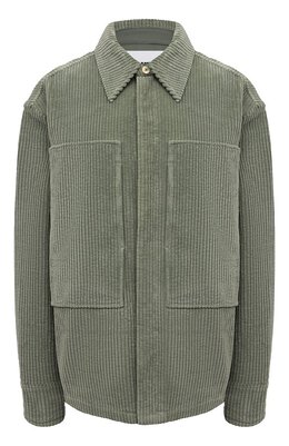 Jil Sander: Бархатная рубашка 