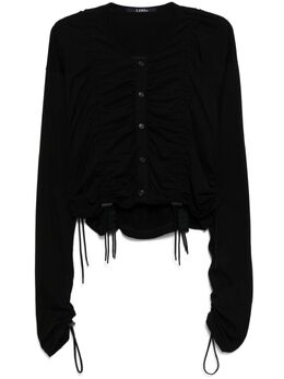 Yohji Yamamoto: Чёрный кардиган 