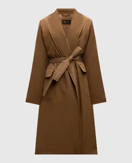 Loro Piana: Коричневі пальто 