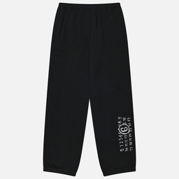 Maison Margiela MM6: Чёрные брюки 