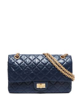 CHANEL Pre-Owned: Синяя сумка 