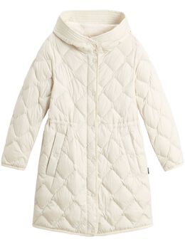 Woolrich: Белый пуховик 