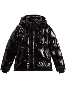 Woolrich: Чёрный пуховик 