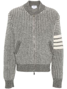 Thom Browne: Трикотажная куртка  4-Bar