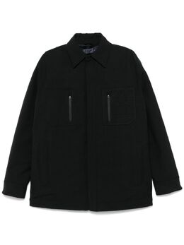 FENDI: Чёрная куртка 