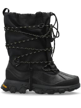 UGG: Чёрные ботинки 
