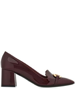 Ferragamo: Бордовые туфли  Gancini