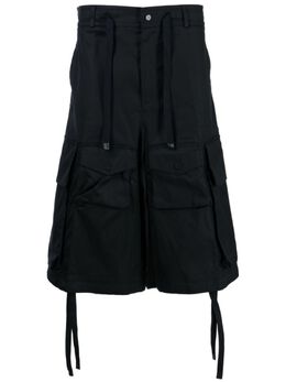 Moncler: Чёрные шорты 