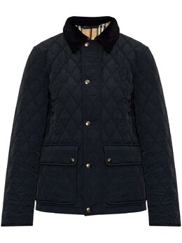 Burberry: Чёрная куртка 