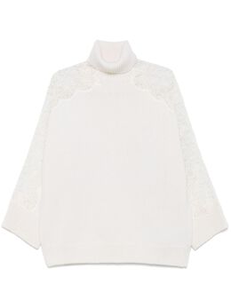 Elie Saab: Белый свитер 