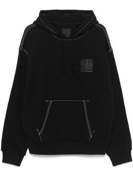 Givenchy: Чёрная толстовка  4G