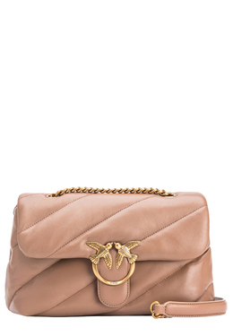 PINKO: Бежевая сумка 