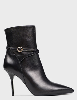 LOVE MOSCHINO: Чёрные ботинки 