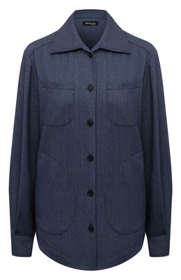 Kiton: Рубашка из шерсти 