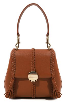 Chloé: Коричневая сумка 