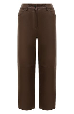 Antonelli Firenze: Кожаные брюки 