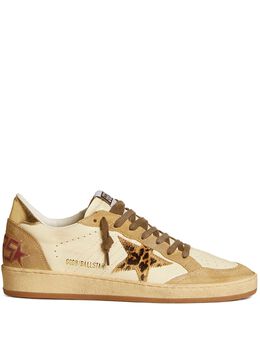 Golden Goose: Коричневые кроссовки  Ball Star