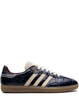 adidas: Синие кроссовки  Wales Bonner