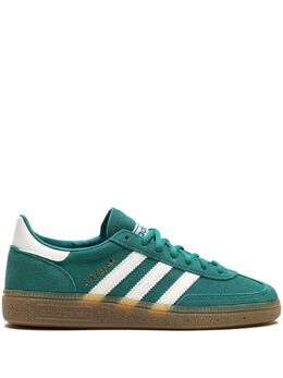 adidas: Зелёные кроссовки  Handball Spezial