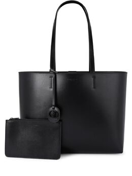 Kurt Geiger London: Чёрная сумка-шоппер 