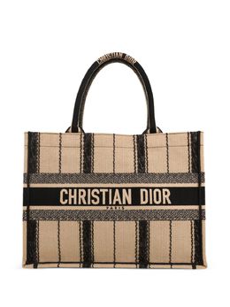 Christian Dior Pre-Owned: Бежевая сумка-шоппер 