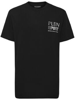 Plein Sport: Чёрная футболка 