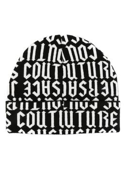 Versace Jeans Couture: Чёрная шапка 