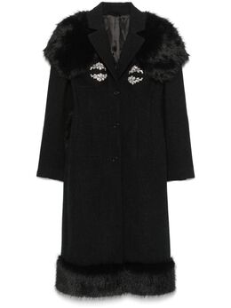 Simone Rocha: Пальто со стразами 