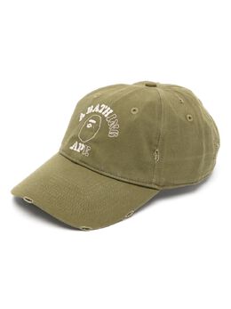 A BATHING APE®: Зелёная кепка 