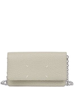 Maison Margiela: Бежевый кошелёк  Chain
