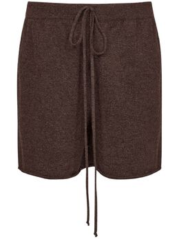 Maison Margiela: Коричневые шорты 