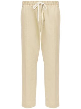 MM6 Maison Margiela: Бежевые брюки 