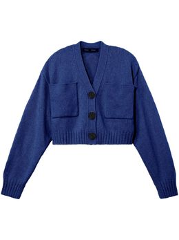 Proenza Schouler: Голубой кардиган 