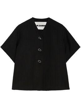 Jil Sander: Рубашка с коротким рукавом 