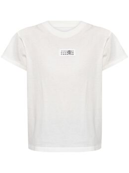 MM6 Maison Margiela: Хлопковая футболка 