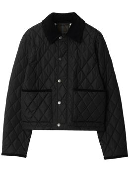 Burberry: Чёрная куртка 