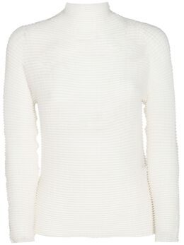 Issey Miyake: Белый свитер 